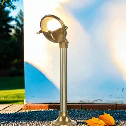 Dekorative Wegeleuchte KARPAHTOS Garten Messing