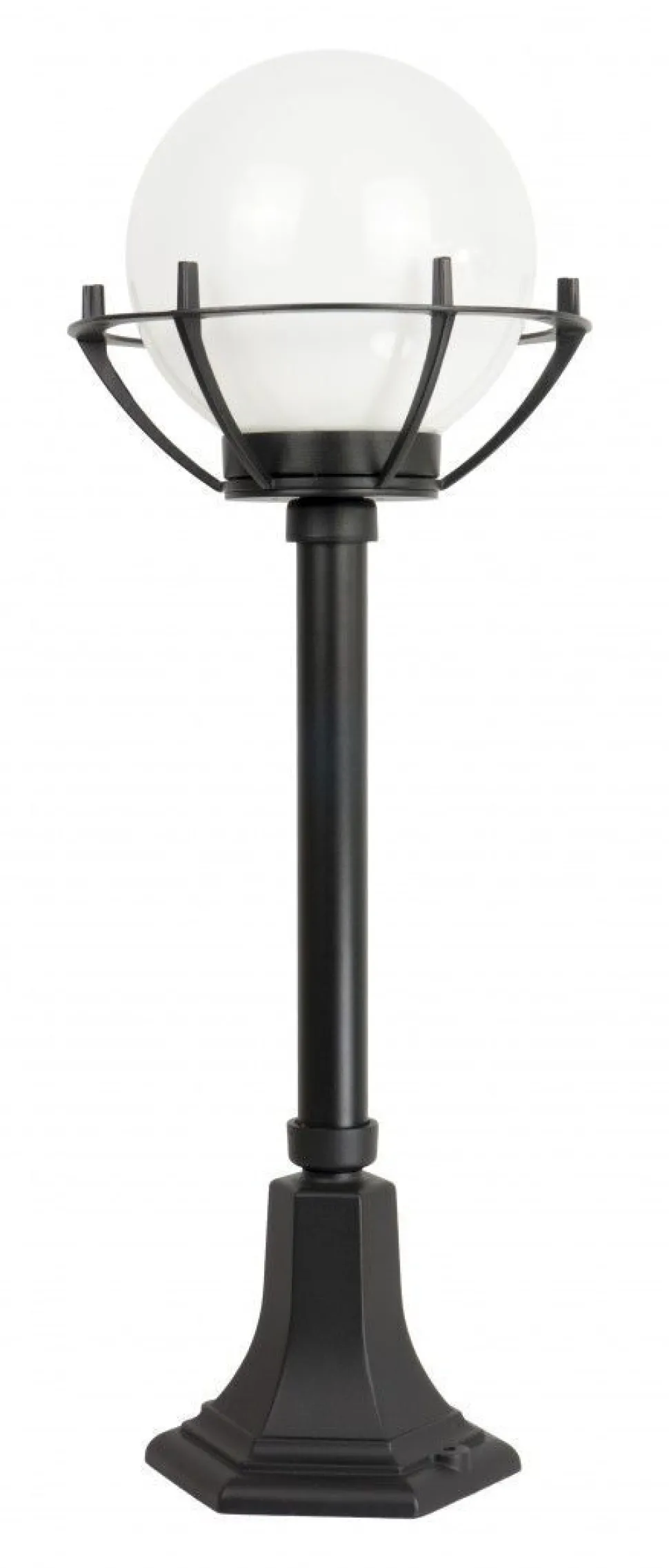 Dekorative Wegeleuchte Kugel Schirm 72 cm E27 IP43