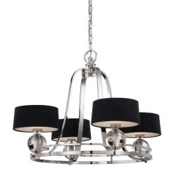 Design Kronleuchter mit Schirm Ø77,5cm Esszimmer