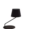 Design Nachttischlampe Metall Kunststoff 43 cm wohnlich