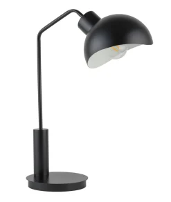 Design Tischlampe Schwarz klein 46 cm Arbeiten Lesen