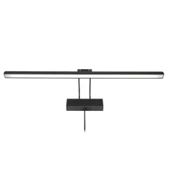 Dimmbare LED Bilderleuchte Schwarz B:60 cm 9 W flexibel