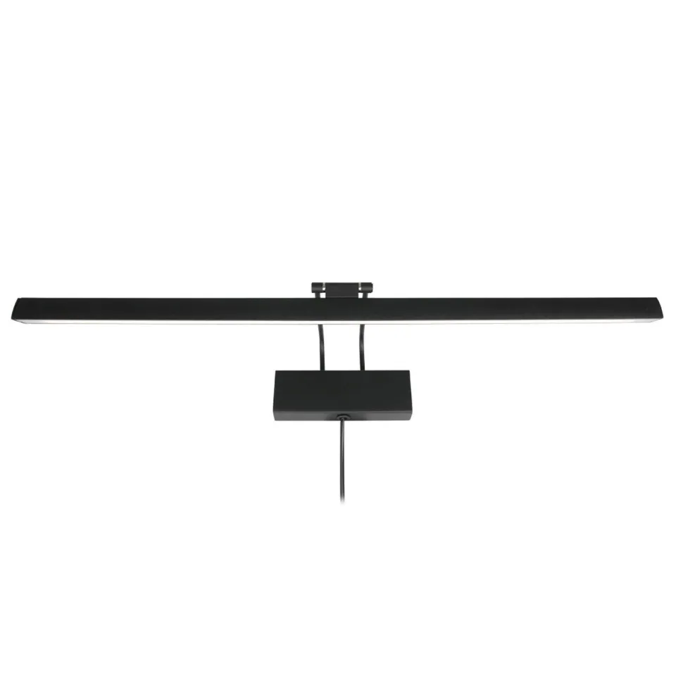 Dimmbare LED Bilderleuchte Schwarz B:60 cm 9 W flexibel