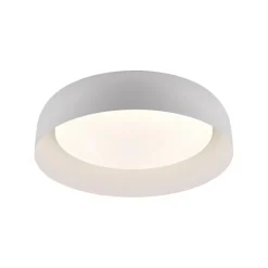 Dimmbare LED Deckenlampe Weiß Metall Ø40 cm 2700-5000 K