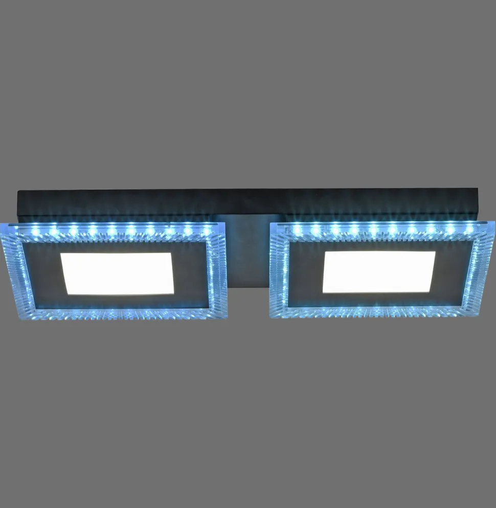 Dimmbare LED Deckenlampe RBG Farbwechsel Fernbedienung