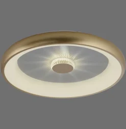 Dimmbare LED Deckenleuchte 2700-5000 K Ø61,5 cm Messing