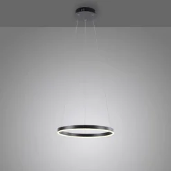 Dimmbare LED Hängelampe Anthrazit Metall Ø39,3 cm 20 W