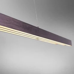 Dimmbare LED Pendelleuchte Touch 4680 lm Sepiabraun