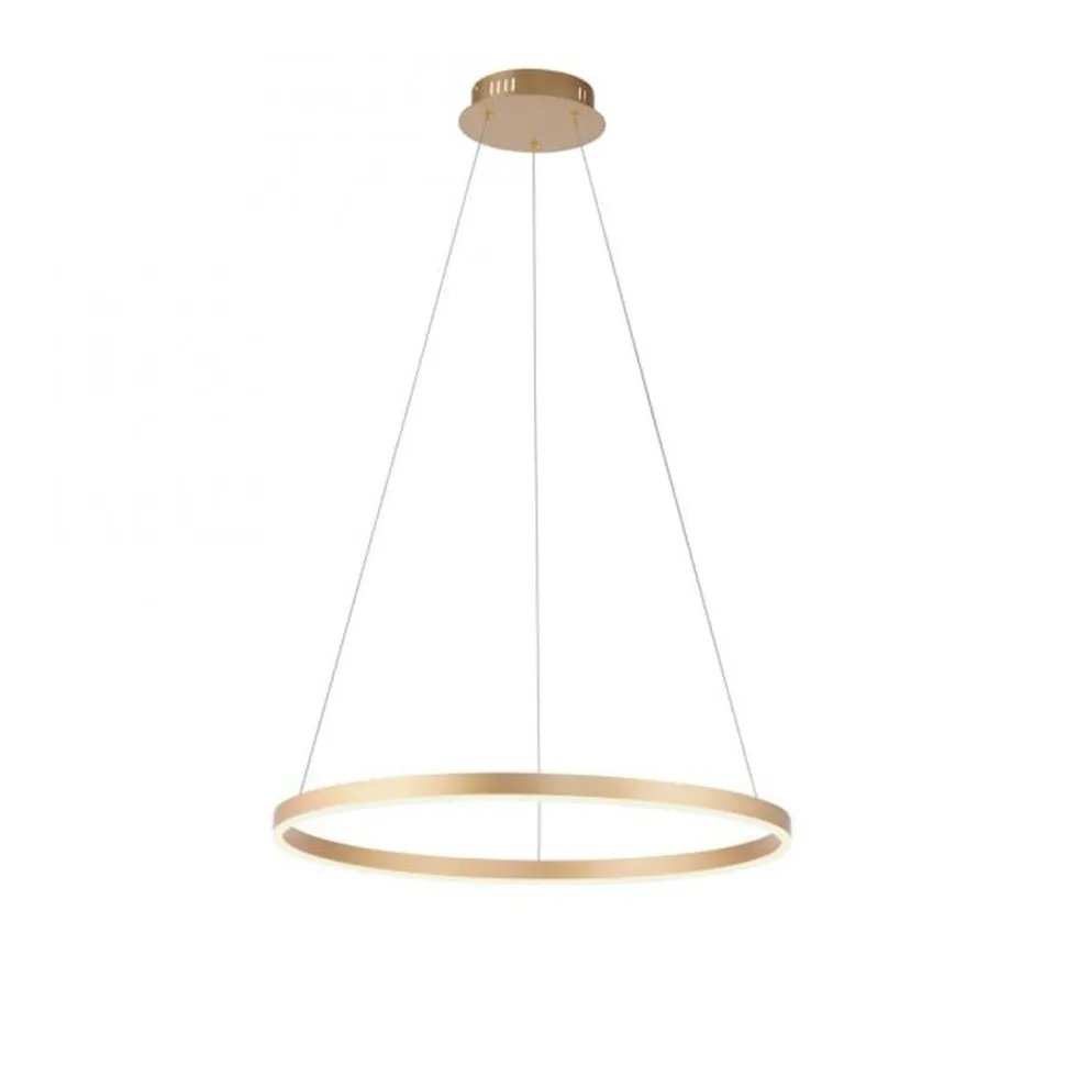 Dimmbare LED Pendelleuchte Ø58,5 cm 3000 K in Messing