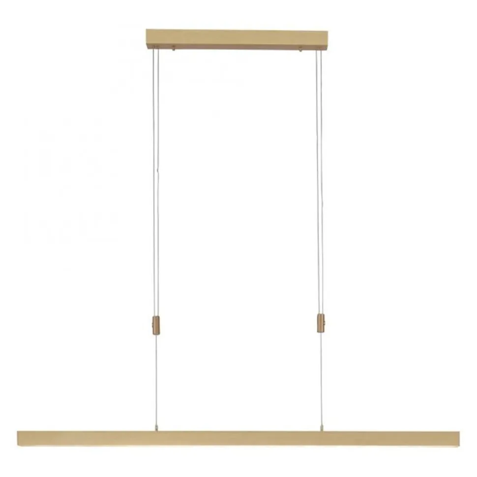 Dimmbare LED Pendelleuchte Touch 4680 lm in Messing