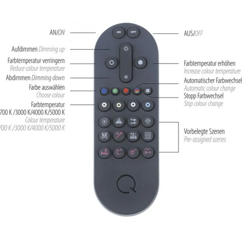 Dimmbare LED Pendelleuchte Ø59 cm rund 56 W in Messing