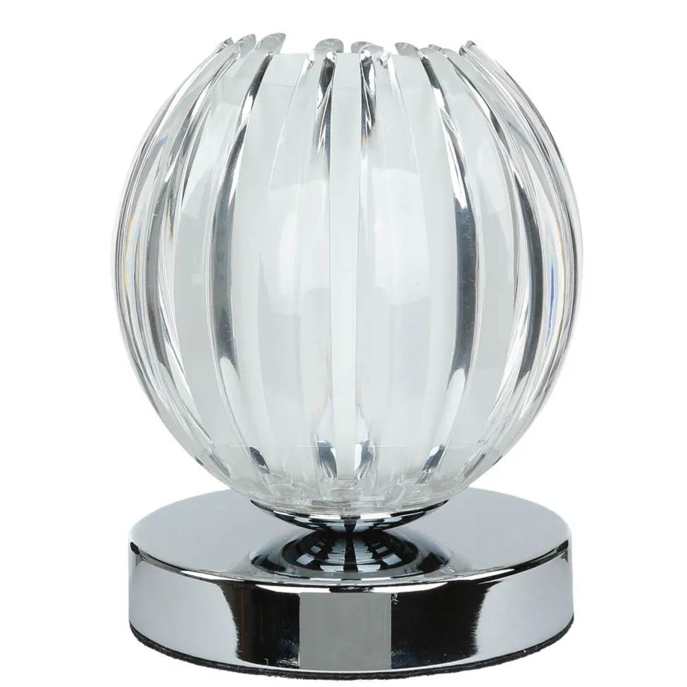 Dimmbare Touch Tischleuchte Touchdimmer Modern chrom