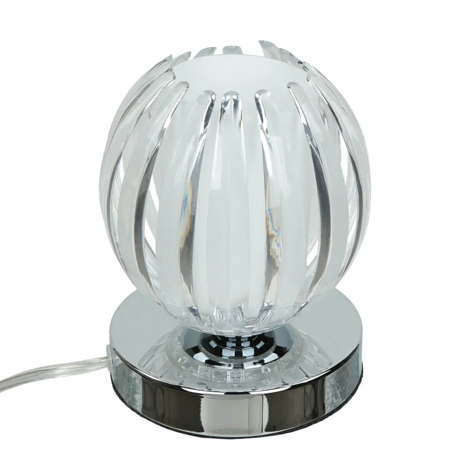 Dimmbare Touch Tischleuchte Touchdimmer Modern chrom