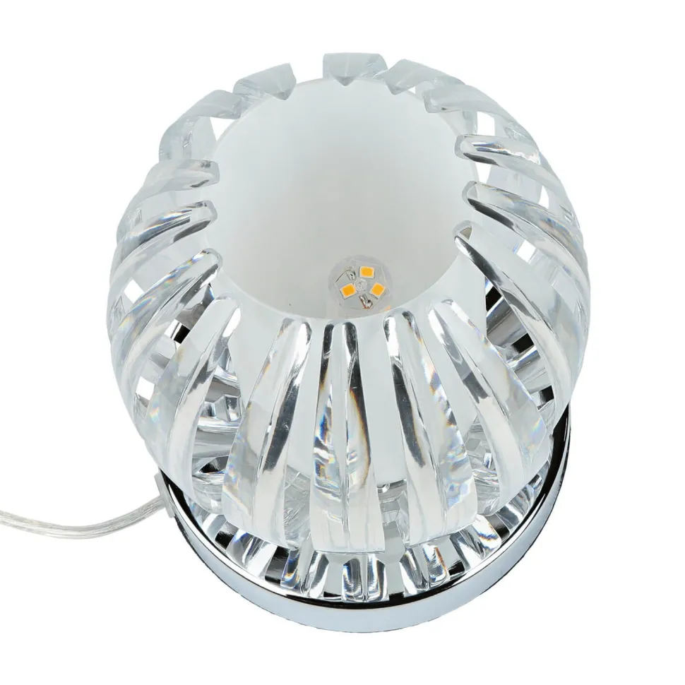 Dimmbare Touch Tischleuchte Touchdimmer Modern chrom