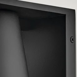 Downlight Terrasse Schwarz LED GU10 klein H: 15,4 cm