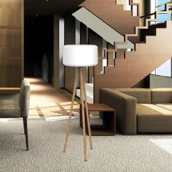 Dreibein Stehleuchte Solar Farbwechsel 140 cm LED