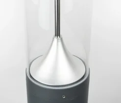 Dunkelgraue LED Wegeleuchte Aluminium IP65 3000 cm XXL