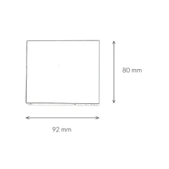 Easylight - Quadratische Außenlampe Wand AALBORG Down Strahler