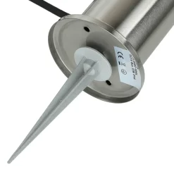 Edelstahl Außenleuchte mit Kabel + Stecker