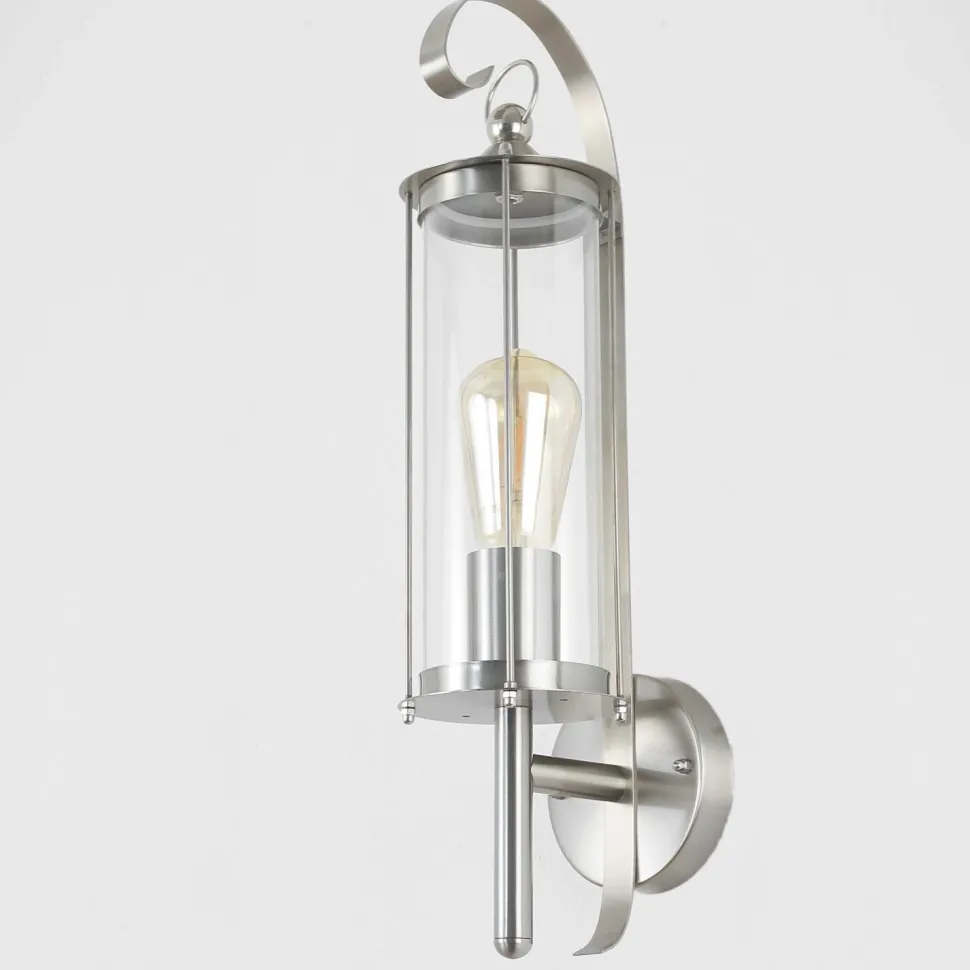 Edelstahl Laterne für die Wand Außenleuchte