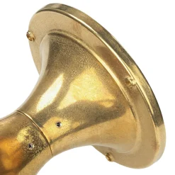 Edle Gartenleuchte FESTOS Messing Maritim H:30cm