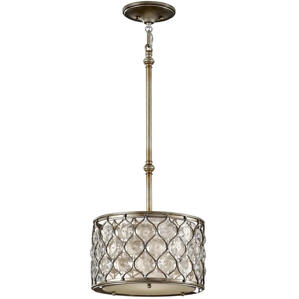 Edle Hängelampe Kristall rund bis 1,4m Esstisch