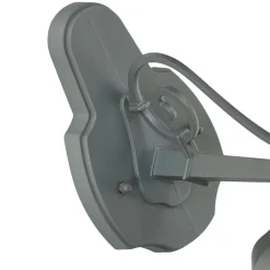 Edle Wandleuchte Anthrazit BREST außen regenfest E27