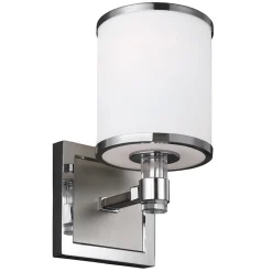 Edle Wandleuchte ILVY Chrom B:13cm Klassisch Lampe