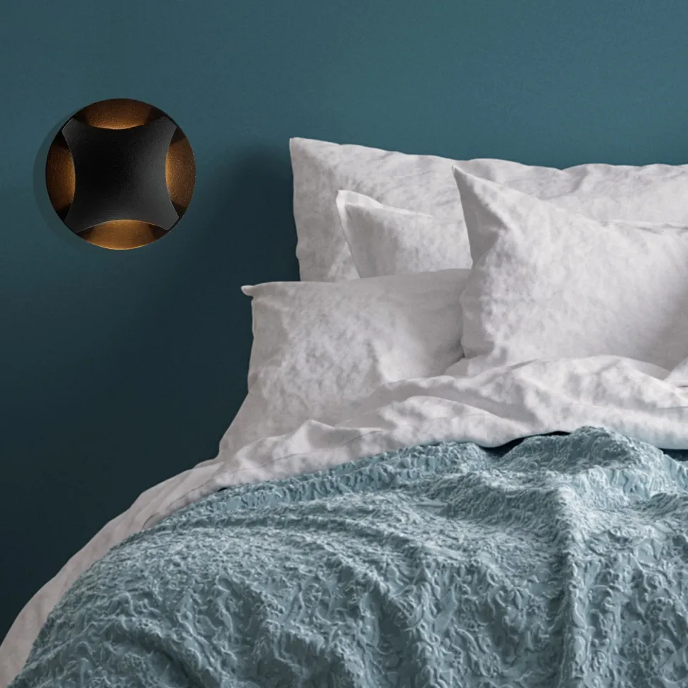 Einbauleuchte Wand Aluminium LED IP65 rund D: 6,2 cm