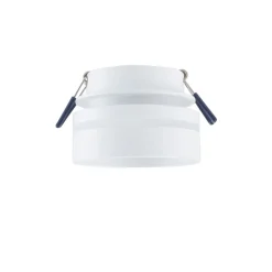 Einbaustrahler GU10 Ø 8 cm Weiß Aluminium Modern OBID