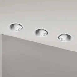 Einbaustrahler Metall Weiß