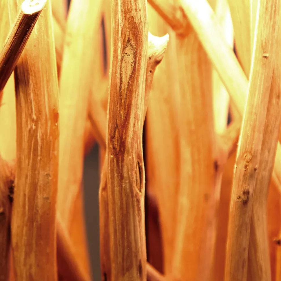 Eindrucksvolle Stehleuchte Treibholz 175 cm Modern