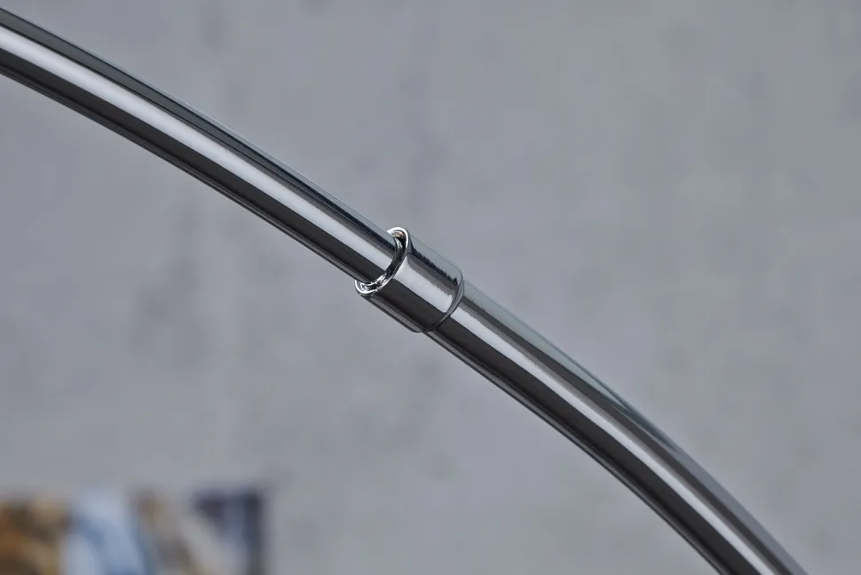 Elegant Standleuchte Retro 170cm Chrom verstellbar