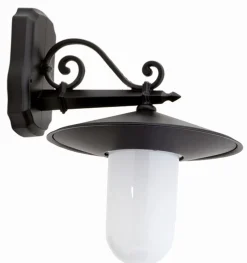 Elegante Außenleuchte IP44 Rustikal Schwarz Aluminium