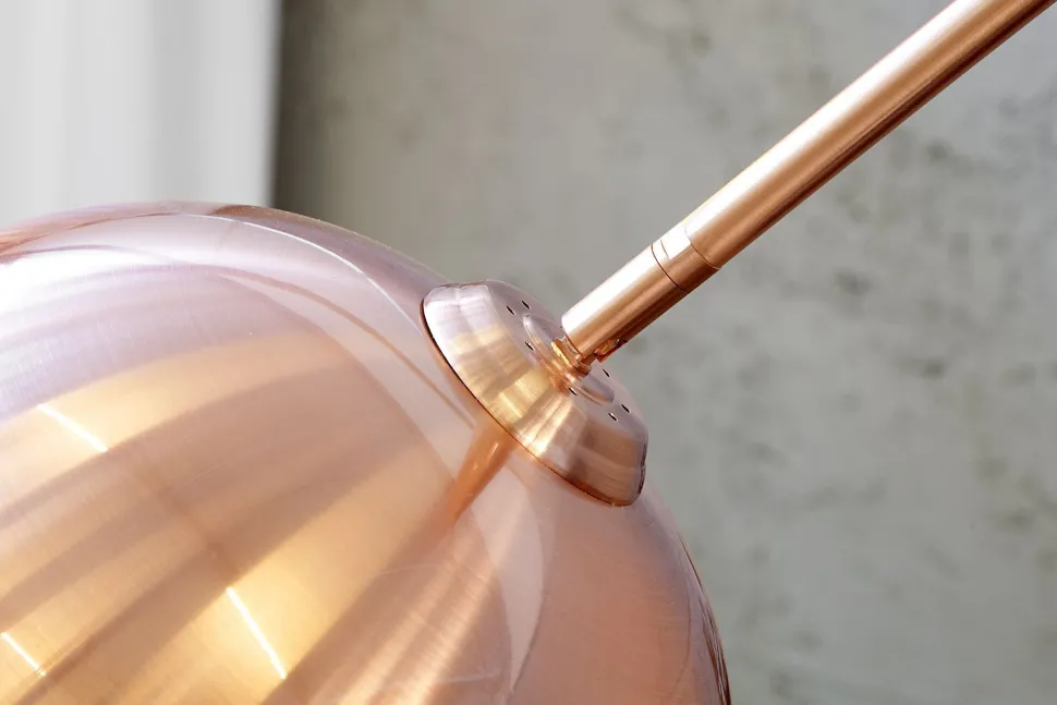 Elegante Standlampe Retro 170cm gebogen