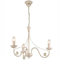 Eleganter Kronleuchter KELSIE Rustikal 3-flmg