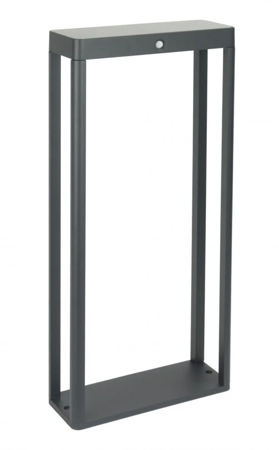 Energieeffiziente LED Solarleuchte IP65 2 W Dunkelgrau