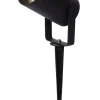 Erdspießstrahler Aluminium IP65 GU10 H:26 cm schwenkbar
