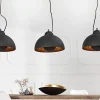 Esszimmer Lampe Pendelleuchte Schwarz Retro E27