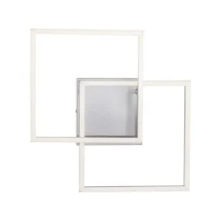 Flexible LED Deckenleuchte in Stahl 3000 K B:35,9 cm