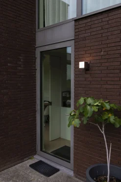 Flexible LED Wandleuchte Schwarz IP54 3000 K Aluminium