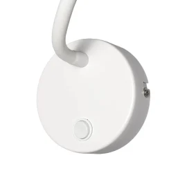 Flexible LED Wandleuchte Metall zeitloses Design