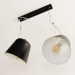 Flexible Pendelleuchte Tiket verstellbar Schwarz