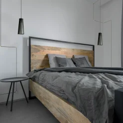 Flexible Wandlampe mit Stecker & Schalter Schwarz