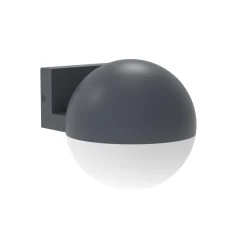 Flexibler Außenspot Aluminium B:15 cm E27 IP54 blendarm