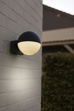 Flexibler Außenspot Aluminium B:15 cm E27 IP54 blendarm