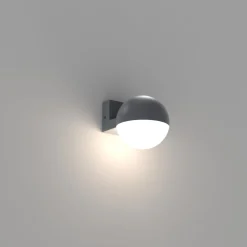 Flexibler Außenspot Anthrazit B:10 cm E27 IP54 blendarm