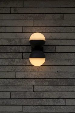 Flexibler Außenspot Up Down H:21 cm E27 IP54 blendarm