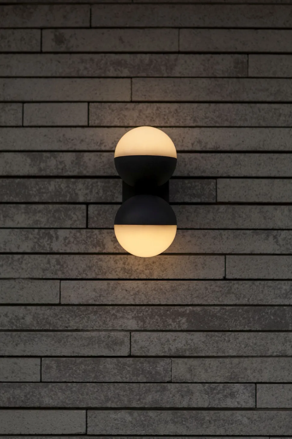 Flexibler Außenspot Up Down H:21 cm E27 IP54 blendarm