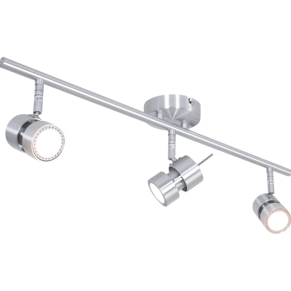 Flexibler Deckenspot in Stahl inkl. GU10 3-flammig